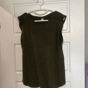 Old Navy Olive Green Muscle Tee